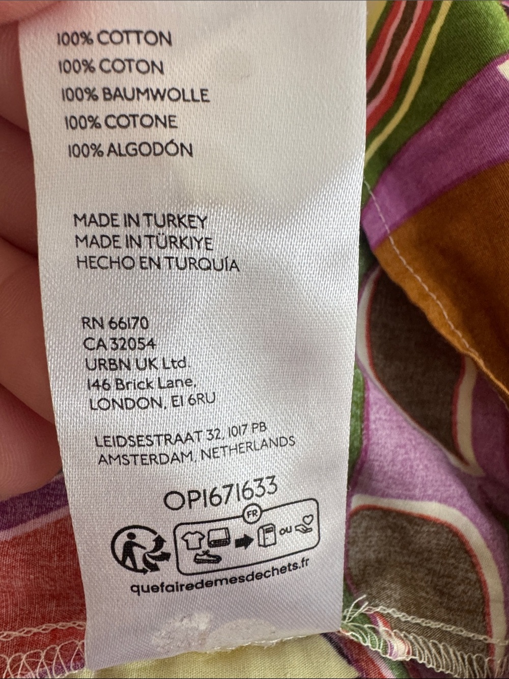 Anthropologie Maeve The Bettina Tiered Shirt Dress Purple Motif Size 2X - Picture 10 of 11